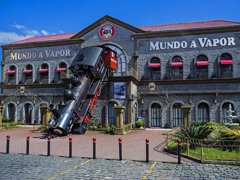 Apartamento Luxuoso No Cond Vista Do Quilombo A 50 Metros Do Hard Rock Cafe Gramado Exterior foto